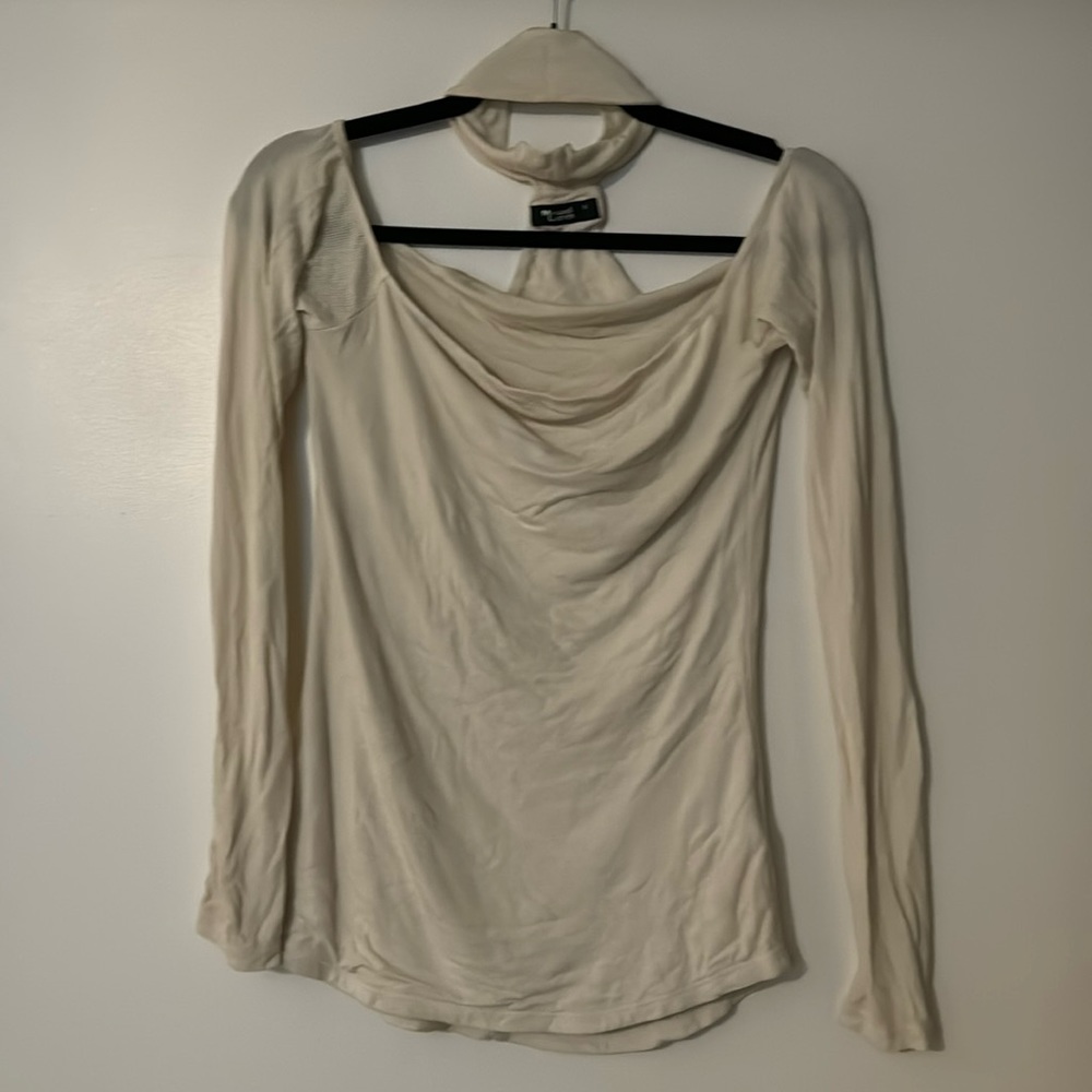 Michael Lauren Top in Ivory